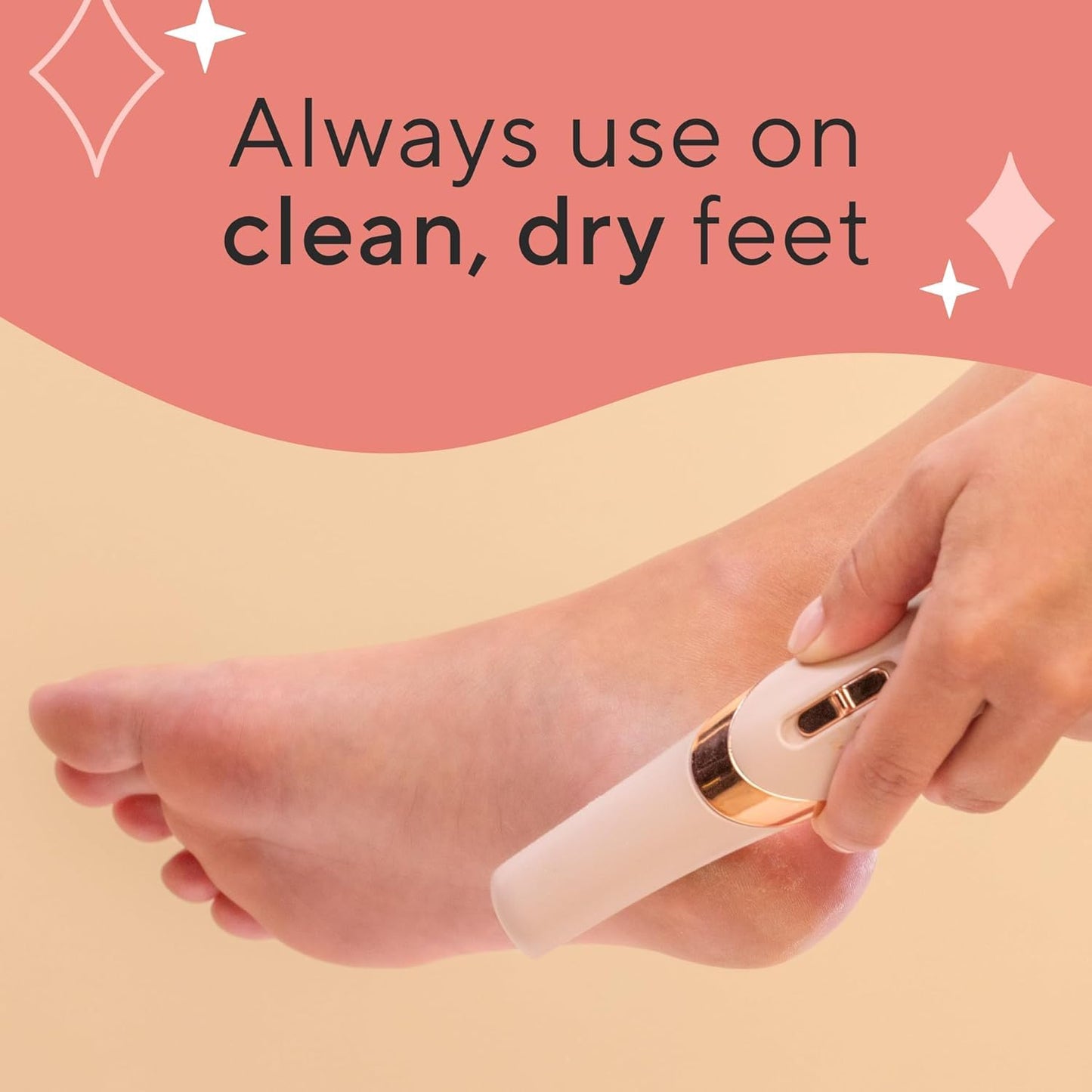 Professional Callus Filer and Foot Scrubber Kit for Silky Smooth Feet - Pedicure Machine with Dead Skin Remover, Includes Pedicure Tools for Women