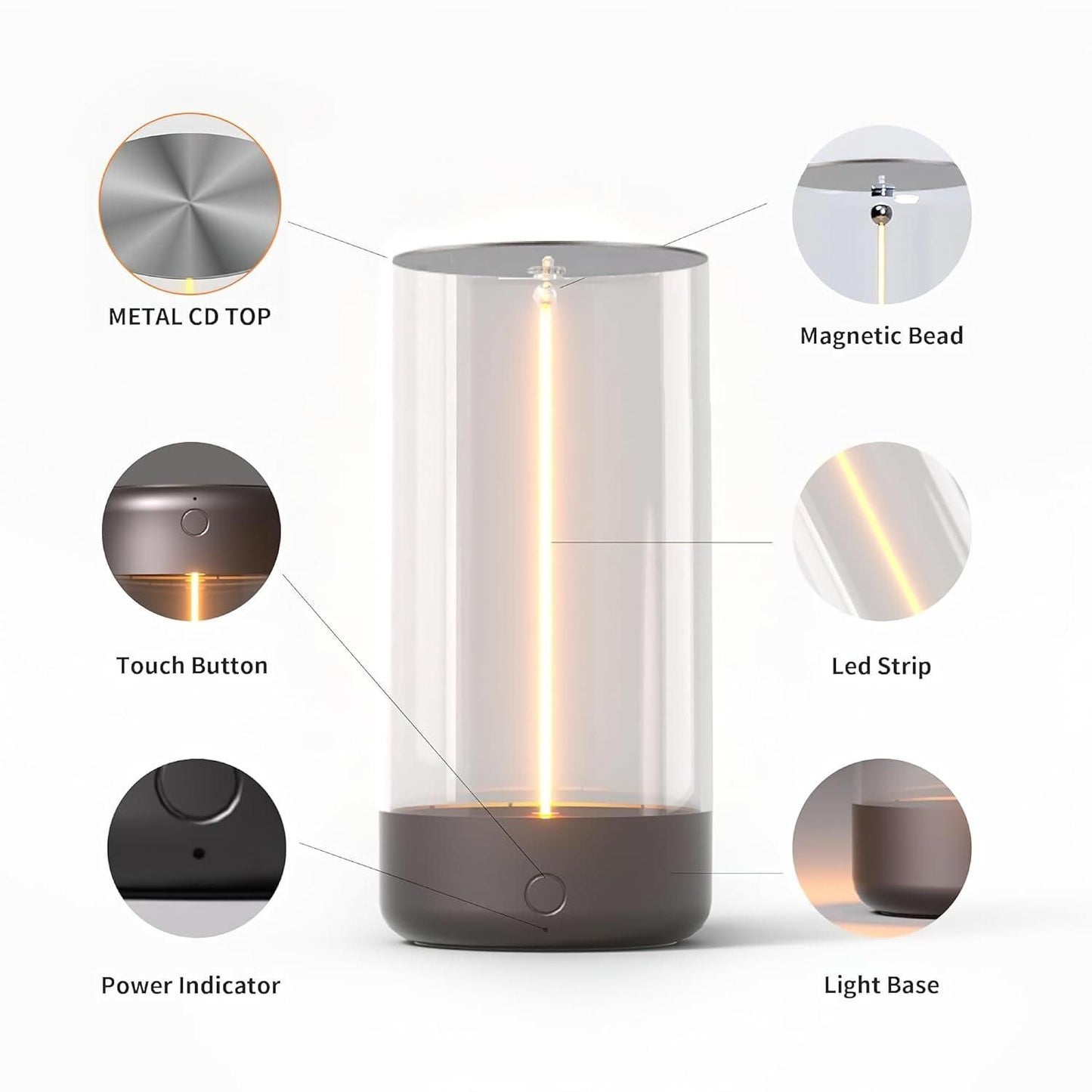 Amazing Smart Magnatic Lamp