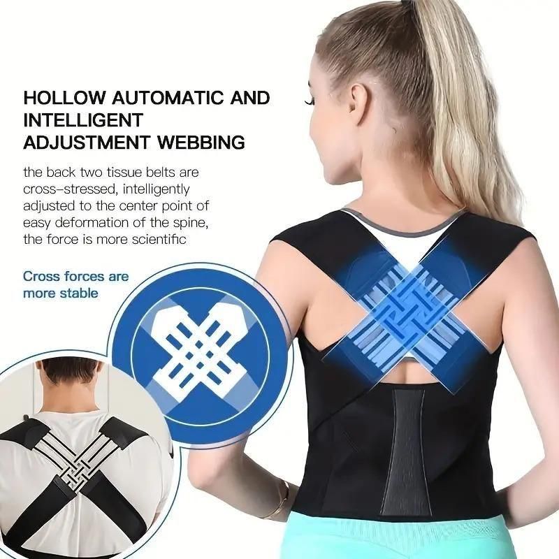 Adjustable Back Posture Corrector/ Slouching Relieve Pain Belt Women/ Men